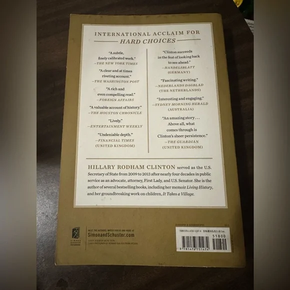 Hard Choices by Hillary Rodman Clinton - Picture 2 of 2